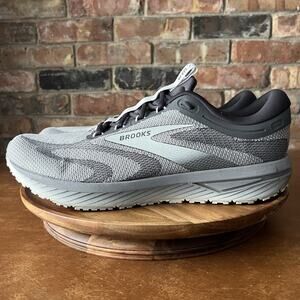 Brooks Revel 7 Men's Size 15 Gray Athletic Road Running Walking Shoes Sneakers